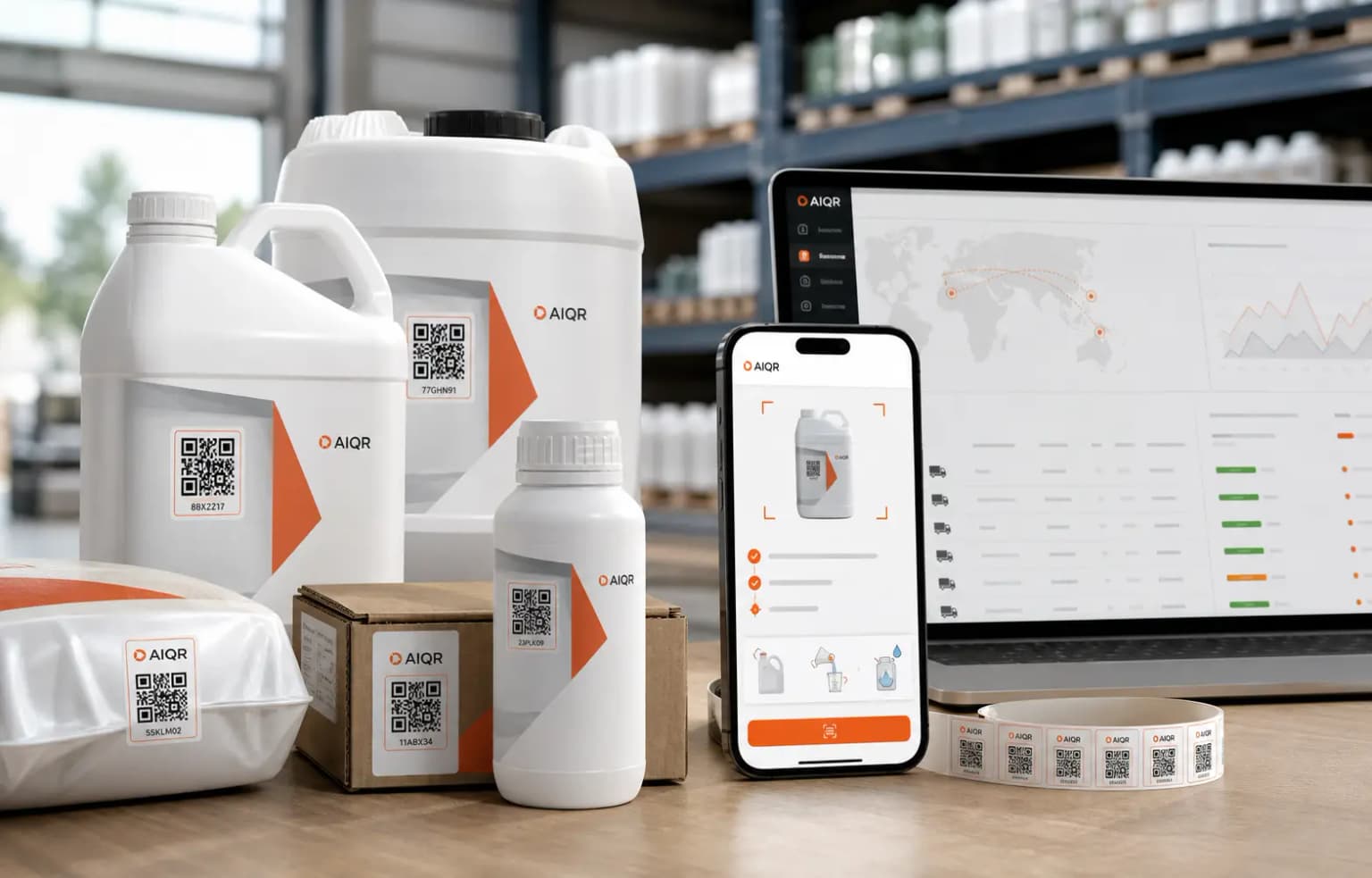Agrochemical canister coding and packaging details