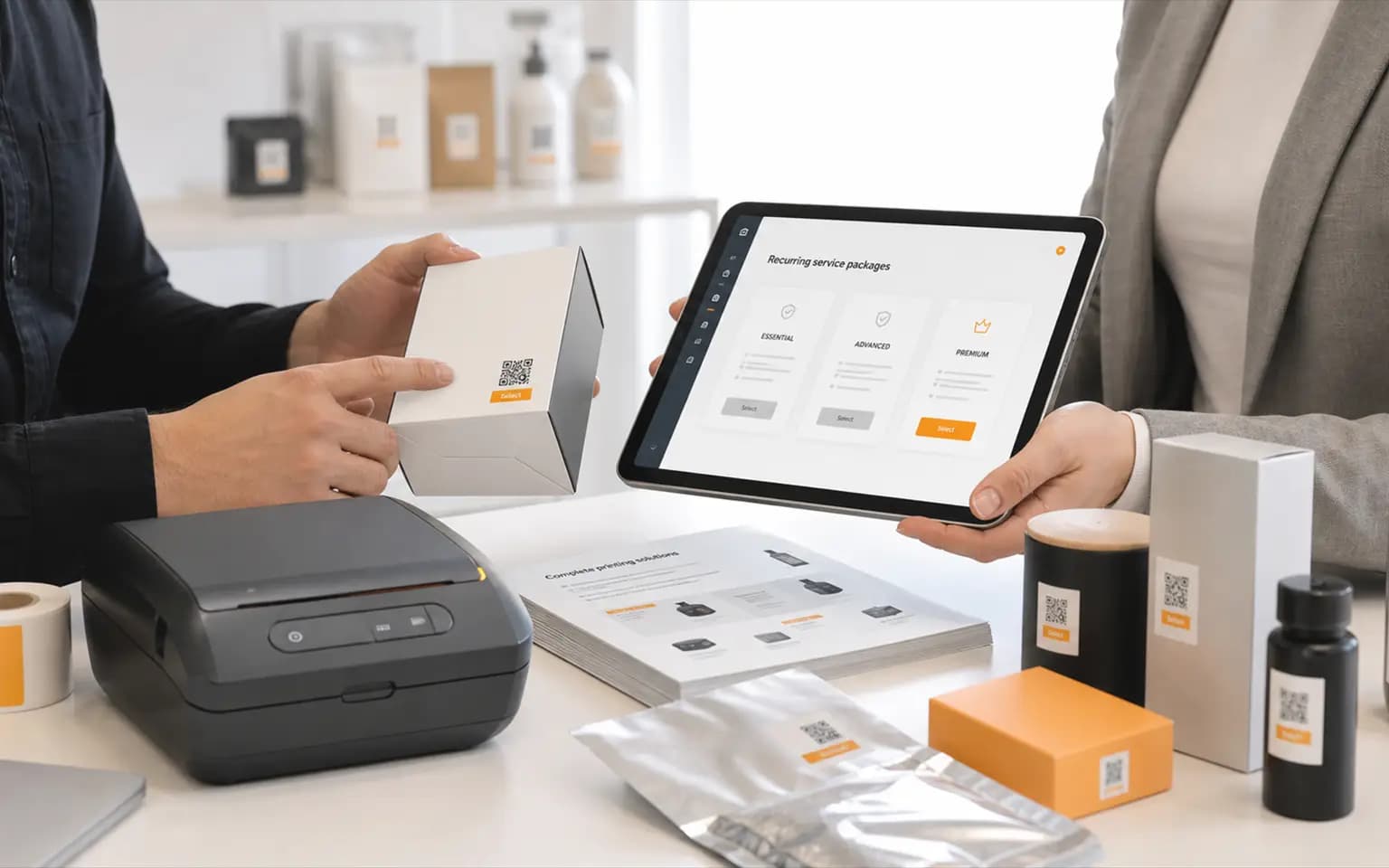 Sales deck and partner material