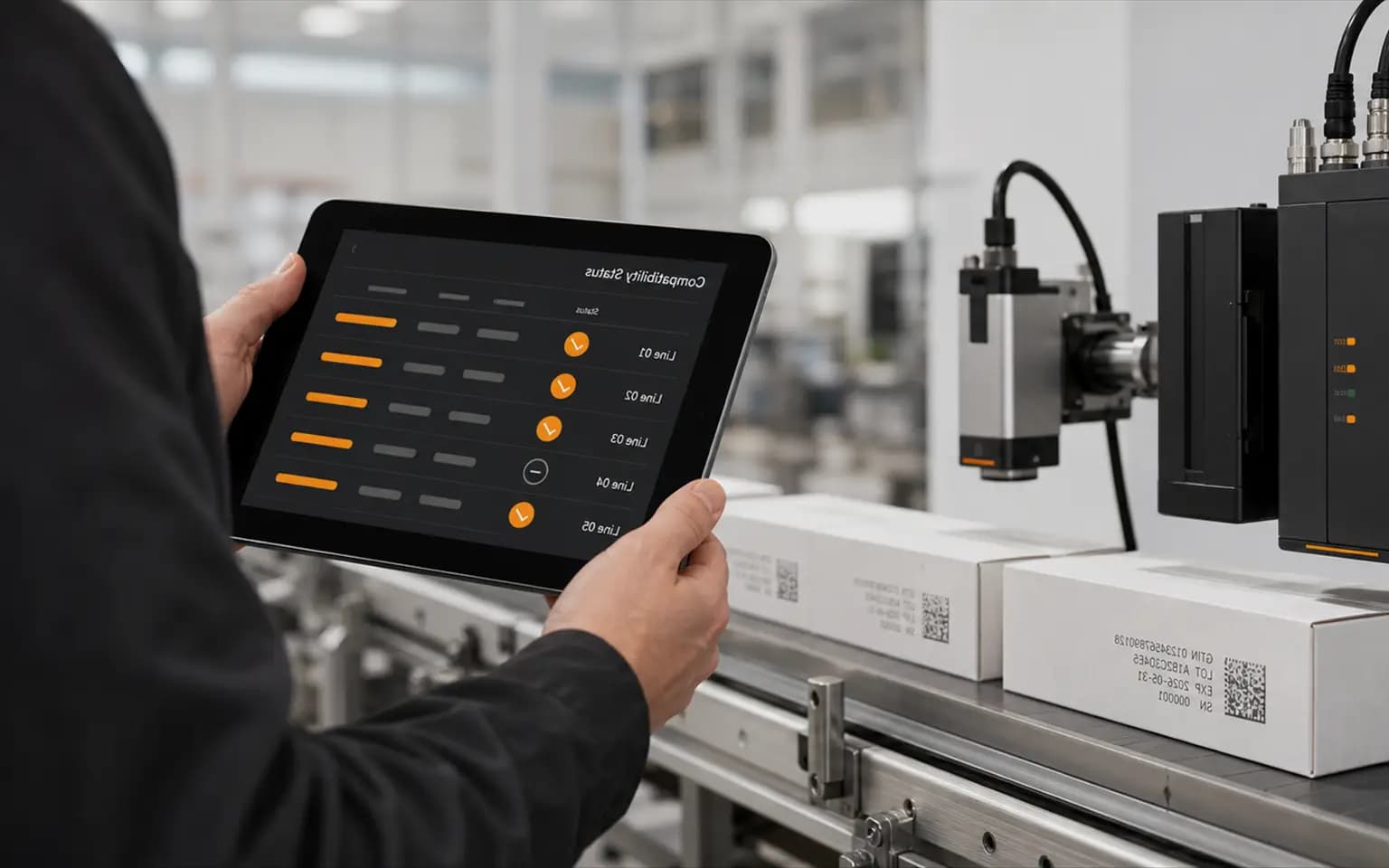 Inline spool controller interface